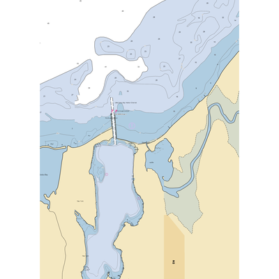 Fair Haven Beach State Park (Sterling, NY) NOAA Chart  Gaming Mouse Pad