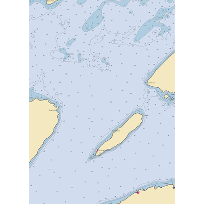 Long Point State Park Docks (Three Mile Bay, NY) NOAA Chart  Gaming Mouse Pad