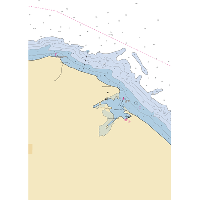 Manitou Beach Marina (Clarkson, NY) NOAA Chart  Gaming Mouse Pad