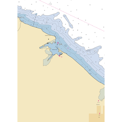 Westpoint Marina on Braddock Bay (Clarkson, NY) NOAA Chart  Gaming Mouse Pad