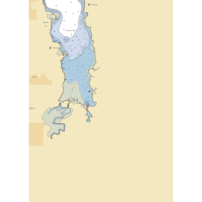 Southpoint Marina (Rochester, NY) NOAA Chart  Gaming Mouse Pad