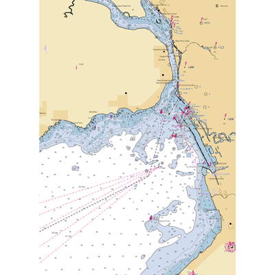 Bertie Boating Club (North Evans, NY) NOAA Chart  Gaming Mouse Pad