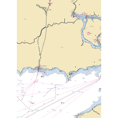 Harbour Master Docks, City of Port Colborne (Niagara Falls, NY) NOAA Chart  Gaming Mouse Pad