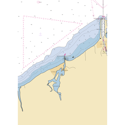 Pier Pressure (Stella Niagara, NY) NOAA Chart  Gaming Mouse Pad