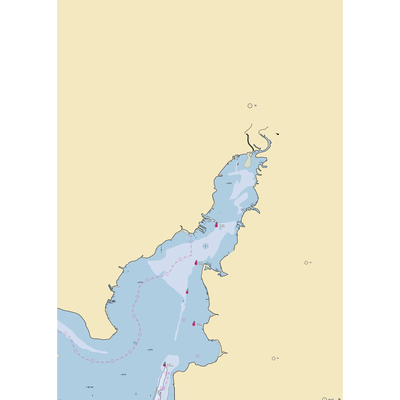 Avalon Yacht Basin (Charlestown, MD) NOAA Chart  Gaming Mouse Pad