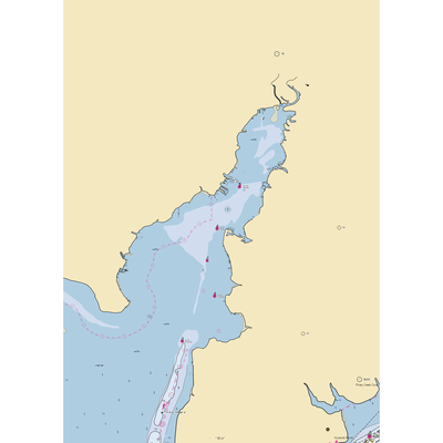 Shelter Cove Yacht Basin (Charlestown, MD) NOAA Chart  Gaming Mouse Pad