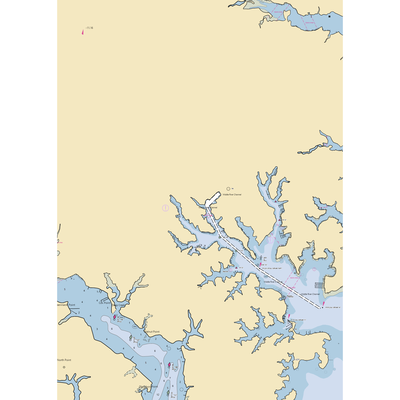 Cutter Marina (Dundalk, MD) NOAA Chart  Gaming Mouse Pad