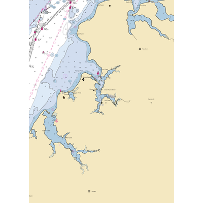 Wharf at Handy's Point LLC (Worton, MD) NOAA Chart  Gaming Mouse Pad