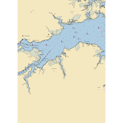 Bay Colony Community Yacht Club (Frankford, DE) NOAA Chart  Gaming Mouse Pad