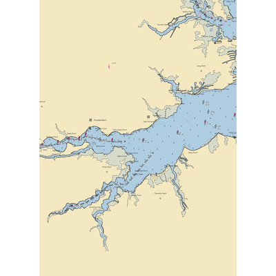 Serendipity Restaurant (Dagsboro, DE) NOAA Chart  Gaming Mouse Pad