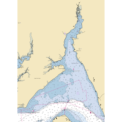 Goose Bay Marina and Campground (Indian Head, MD) NOAA Chart  Gaming Mouse Pad