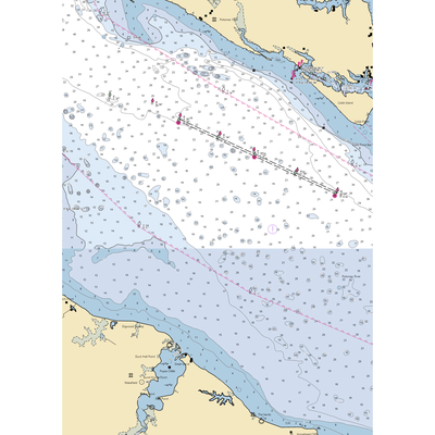 Colonial Beach Yacht Center (Issue, MD) NOAA Chart  Gaming Mouse Pad