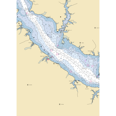 Seabreeze Restaurant and Crab House (Callaway, MD) NOAA Chart  Gaming Mouse Pad