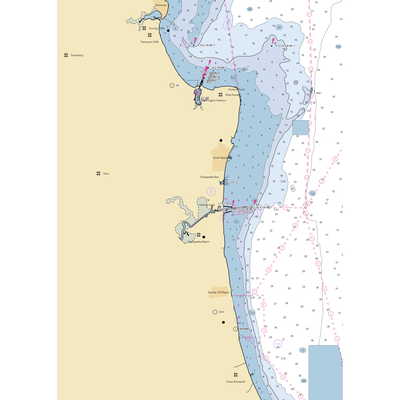 Abner's Crabhouse (Friendship, MD) NOAA Chart  Gaming Mouse Pad