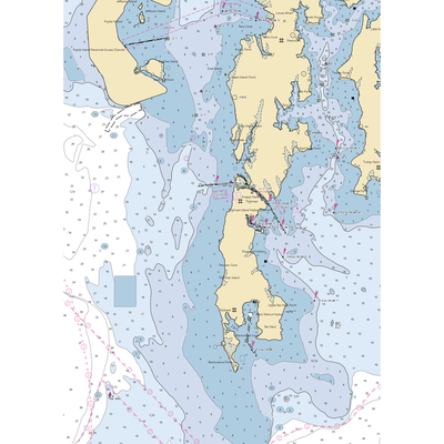 Wylder Hotel Tilghman Island (Tilghman, MD) NOAA Chart  Gaming Mouse Pad