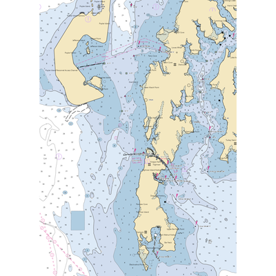 Tilghman Island Marina (Tilghman, MD) NOAA Chart  Gaming Mouse Pad