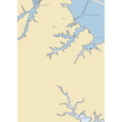 Florida Marina & Boat Sales (Glen Burnie, MD) NOAA Chart  Gaming Mouse Pad