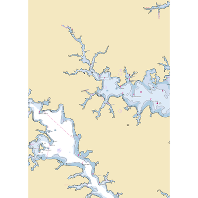 Cypress Marine (Gibson Island, MD) NOAA Chart  Gaming Mouse Pad