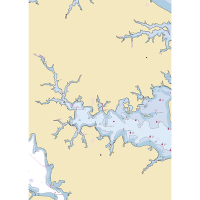 Potapskut Sailing Association (Gibson Island, MD) NOAA Chart  Gaming Mouse Pad