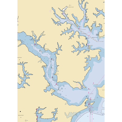 West Shore Yacht Center (Dundalk, MD) NOAA Chart  Gaming Mouse Pad