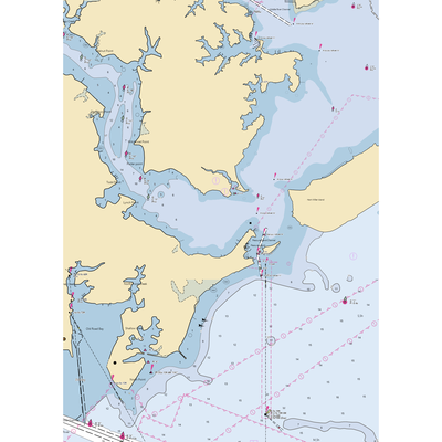 Bill's Boats (Sparrows Point, MD) NOAA Chart  Gaming Mouse Pad