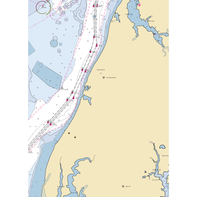 Tolchester Marina (Rock Hall, MD) NOAA Chart  Gaming Mouse Pad