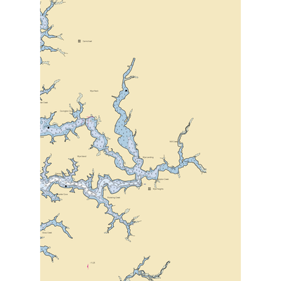 Schnaitman's Boat Rentals (Wye Mills, MD) NOAA Chart  Gaming Mouse Pad