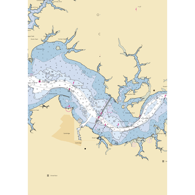 Gateway Marina & Ships Store (Trappe, MD) NOAA Chart  Gaming Mouse Pad