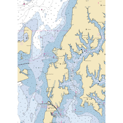 Lowes Wharf Marina Inn (Sherwood, MD) NOAA Chart  Gaming Mouse Pad