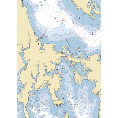 Kent Island Yacht Club (Chester, MD) NOAA Chart  Gaming Mouse Pad