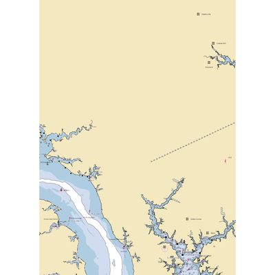 Whelan's Marina (Morattico, VA) NOAA Chart  Gaming Mouse Pad