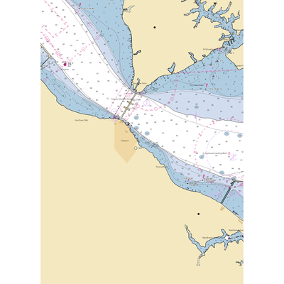 Riverwalk Landing Piers (Yorktown, VA) NOAA Chart  Gaming Mouse Pad