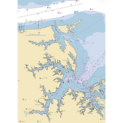 Thomas Marina (Seaford, VA) NOAA Chart  Gaming Mouse Pad