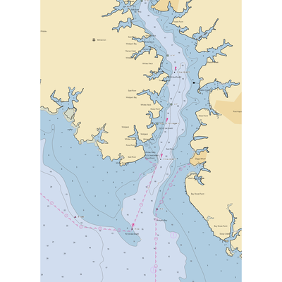 Compass Marina (Susan, VA) NOAA Chart  Gaming Mouse Pad