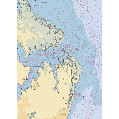 Bell Isle Marina (Hampton, VA) NOAA Chart  Gaming Mouse Pad