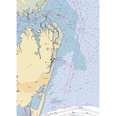 Southall Landings Marina (Hampton, VA) NOAA Chart  Gaming Mouse Pad