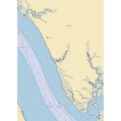 Tuckers Boat Rental & Storage LLC (Shacklefords, VA) NOAA Chart  Gaming Mouse Pad