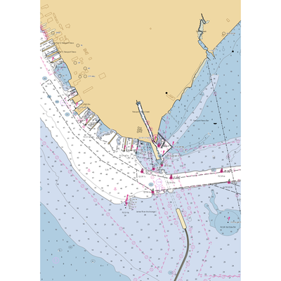 Fairlead Boat Works (Newport News, VA) NOAA Chart  Gaming Mouse Pad