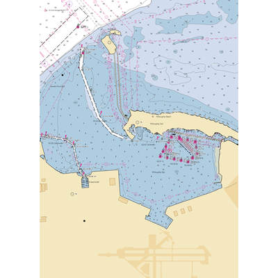 Rebel Marine Service (Norfolk, VA) NOAA Chart  Gaming Mouse Pad