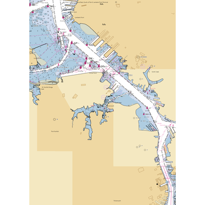 Portsmouth Boating Center (Portsmouth, VA) NOAA Chart  Gaming Mouse Pad