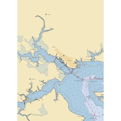 Belhaven Marina (Belhaven, NC) NOAA Chart  Gaming Mouse Pad