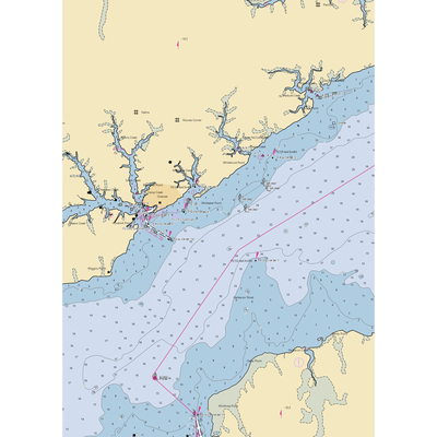 Clancy's Marina (Oriental, NC) NOAA Chart  Gaming Mouse Pad