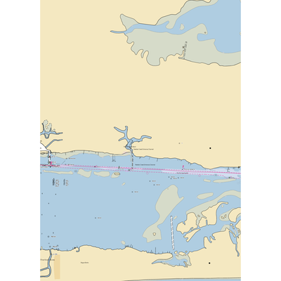 70 West Marina (Morehead City, NC) NOAA Chart  Gaming Mouse Pad