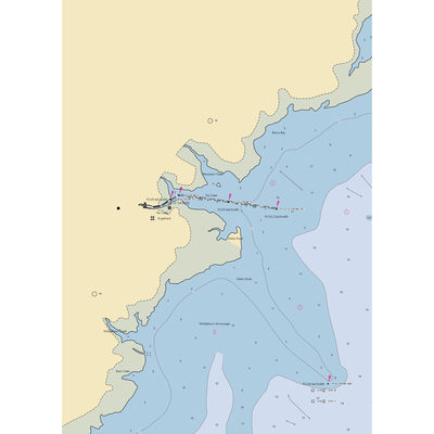 Far Creek Marina (Engelhard, NC) NOAA Chart  Gaming Mouse Pad