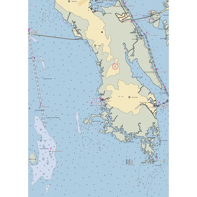  Spencer Yachts, Inc. (Wanchese, NC) NOAA Chart  Gaming Mouse Pad