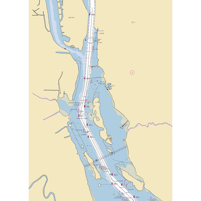 Wilmington Marine Center (Wilmington, NC) NOAA Chart  Gaming Mouse Pad