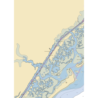 Scott's Hill Marina and Club House (Wilmington, NC) NOAA Chart  Gaming Mouse Pad