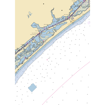 Harbour Village Marina (Hampstead, NC) NOAA Chart  Gaming Mouse Pad