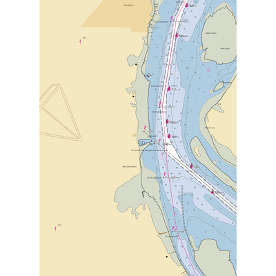 Belle Isle Marina (Georgetown, SC) NOAA Chart  Gaming Mouse Pad