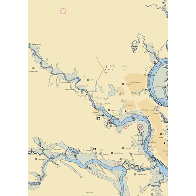 Seagate Community Marina (Charleston, SC) NOAA Chart  Gaming Mouse Pad